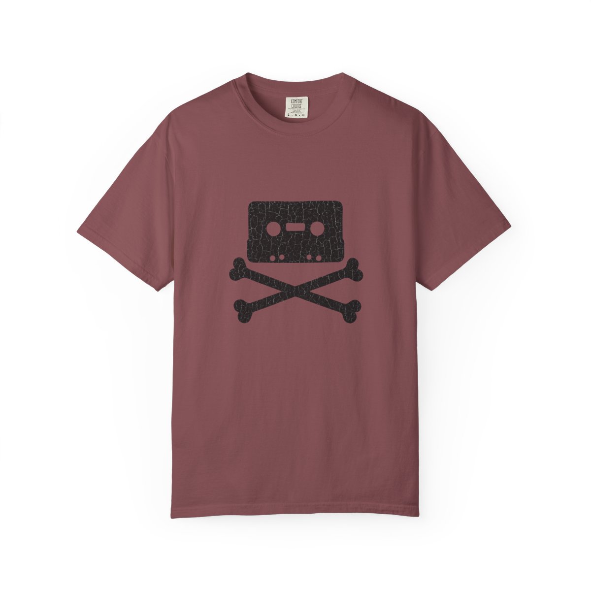 Distressed Cassette Crossbones Retro Sweatshirt