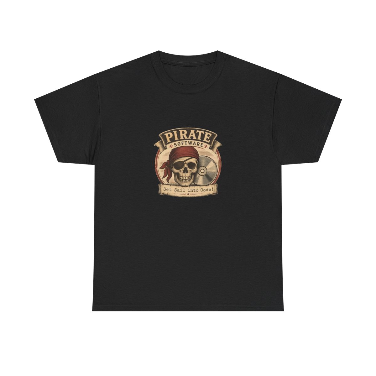 Pirate Software "Set Sail into Code!" Unisex Tee