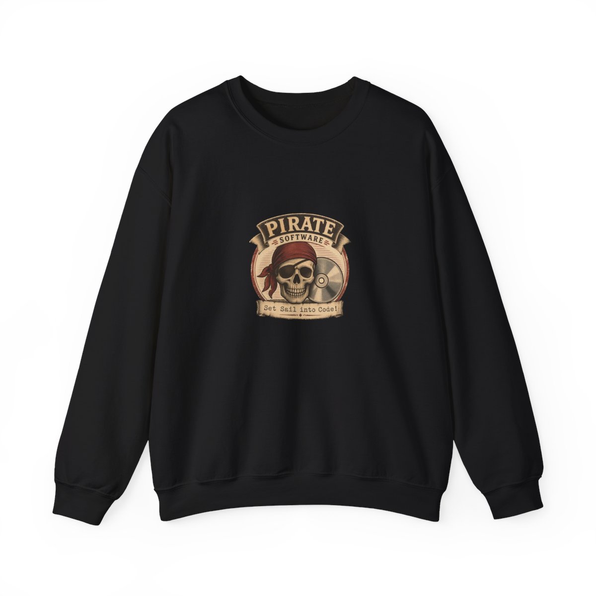 Pirate Software "Set Sail into Code!" Crewneck